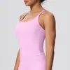 Sexy Escote en U Espalda Descubierta Deportivo Hermosa Espalda Sujetador de Yoga Secado Rápido como una Nube Ropa Exterior Chaleco a Prueba de Impactos Top de Running Fitness