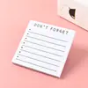 Livro de Adesivos Reutilizáveis Transparente Marcadores de Página Desenhos Animados Personalizados Adesivos Adesivos Grudentos Rasgáveis Notas Memo Mensagem Adesivos