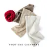 Cachemira Otoño/Invierno 2026 Nuevo Bufanda Cálida para Mujer Hueca Gruesa Tejida de Punto Calentador de Cuello Protector de Cuello