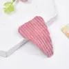 Pinza para el pelo coreana ins Otoño e Invierno Nueva Pinza para el pelo Niña Pana Esponjosa Pinza BB Pinza Lateral Geométrica Retro Accesorios para el Cabello