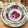 Plato Redondo de Cristal de Lujo de Gama Alta para Frutas para Uso Doméstico, Bandeja para Frutas, Bandeja para Dulces, Bandeja para Snacks, Venta al por Mayor de Platos