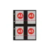 Venta al por mayor de fábrica Álbum de Tarjetas de Juego Magic the Gathering Álbum de Colección de Certificados de Honor Tarjeta con Candado Tarjeta A4 A5 Álbum de Almacenamiento de Hojas Sueltas Páginas Interiores