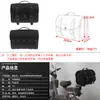 Bolsa para caja trasera de motocicleta, bolsa vintage para asiento trasero, caja trasera de cuero para vehículo eléctrico, bolsa trasera para scooter ns125la, bolsa de maletero universal