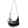 Bolsa de design de nicho feminina 2025, nova bolsa transversal de grande capacidade, estilo ocidental, bolsa de ombro versátil