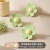 Tampão de ralo pequeno em formato de flor de silicone para lavatórios, filtro de pia, dispositivo anti-entupimento, retém detritos, cabelos e joias