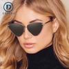 Defeng 68001 nuevas gafas de sol de ojo de gato de metal gafas de sol vintage para mujer al por mayor en stock transfronterizo para hombre