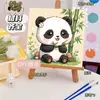 Panda Fofo Pintura a Óleo Digital DIY Preenchida Pintura a Óleo de Panda Gigante Pintura Decorativa Fabricante Ponto de Venda Atacado