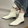Nueva colección otoño/invierno 2026: botines de punta para mujer, botas de tacón grueso, botas ajustadas, botas de tacón alto y botas tipo Martin