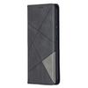Funda magnética de cuero oscura en forma de diamante para NOKIA 1.4, tapa abatible para NOKIA C1 PLUS, funda protectora todo incluido con soporte de 5.4