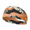 Moda europea y americana camuflaje adolescentes niños y niñas fitness guía de sudor banda antiperspirante banda deportiva absorbente de sudor diadema