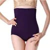 Calcinha modeladora de barriga de cintura alta para contração abdominal pós-parto Sem costura Sem costura Contração abdominal Levantamento de quadril Calças modeladoras de corpo Calças modeladoras femininas