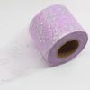 Tela de malla copo de nieve plateado caliente de 6 cm hecha a mano DIY accesorios de joyería accesorios para el cabello horquilla material de lazo