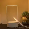 Luz de Noche Tablero de Escritura Manual Transfronterizo Ruso Luminoso Infantil Hecho a Mano para Tomar Notas Lámpara de Mesa de Atmósfera Creativa Regalo de Cumpleaños