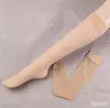 Medias de terciopelo de longitud media Medias de seda Medias para mujer hasta la rodilla Medias cortas hasta la rodilla Medias negras gruesas de media pierna