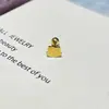 Pendientes de Acero de Titanio con Cierre de Rosca de Oro de 18 Quilates, Tornillos Creativos Pequeños para Cartílago, Elegantes y Versátiles para Mujeres
