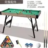 Mesa de billar plegable para niños, mesa multifuncional 3 en 1 de tenis de mesa y escritorio de escritura, mesa de juguete de práctica y entretenimiento