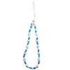 Nueva Cadena de Teléfono Creativa Ins de Colores con Colgante de Cuentas, Bolso de Cadena, Cadena de Perlas, Lanyard Lindo para Auriculares Femeninos