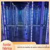 Ponto panorâmico playground jogo de quebra-cabeça Labirinto de espelho pai-criança rede interativa relógio vermelho lazer entretenimento instalações divertidas