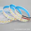 200 LEDs Dupla Cor Fio Constante 200 LEDs Tira de Luz Suave 2835 Tira de Luz Quente Barra de Luz Suave Fonte de Luz Sem Piscamento