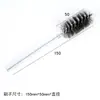 Cepillo de Alambre de Acero Inoxidable Hecho a Mano para Tuberías, Modelo de Venta Caliente Transfronterizo con Extremo Abierto y Mango Redondo, Cepillo para Taladro de Limpieza y Eliminación de Óxido