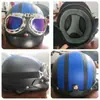 Casco de Seguridad para Vehículos Eléctricos Certificado 3C para Hombres y Mujeres, Casco de Verano, Motocicleta Eléctrica, Casco Medio con Protección Solar para Todas las Estaciones