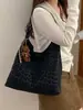 Bolso Retro con Estampado de Leopardo Escarchado para el Trayecto Diario Mujer 2025 Nueva Moda Bolso Tote Ligero Gran Capacidad Bolso de Hombro Casual