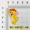 Accesorios para Zuecos DIY Tom y Jerry Flor para Zapato Hebilla de Zapato de Goma Suave Hebilla Decorativa Parche para Funda de Teléfono Móvil