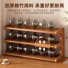 Portavasos de Escritorio Portavasos para Agua Taza de Té Estante de Almacenamiento para Juego de Té Taza de Café Portavasos para Mesa de Comedor Almacenamiento de Aparador