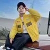 Ropa infantil chaqueta para niños estilo primavera y otoño, chaqueta cortavientos para niños mayores, nuevo modelo 2026 para estudiantes de secundaria, chaqueta infantil