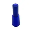 Botella de Vidrio para Esmalte de Uñas Personalizada Profesional de 9-13 ml Azul Imitación Galvanizado Spray Pegamento para Uñas Sub-Botella con Tapa y Pincel