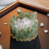 Goteando Pegamento Grava de Cristal Tazón Desmagnetizador Cristal Blanco Natural Piedra Desmagnetizadora Pulsera de Cristal Desmagnetización Utensilio de Almacenamiento Adornos