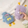 Bolsa de Água Quente de Pelúcia Curta Desenho Animado, Aquecedor de Mão Fofo, Bolsa de Água Quente de Pelúcia, Bolsa de Água Quente Mini de Pelúcia
