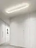 Luz de Techo LED Ultradelgada para Pasillo, Luz Promedio, Celebridad de Internet, Cuadrada Larga Simple Moderna, Tira LED, Entrada Nórdica, Balcón 2