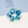Olho de Gato Variado Furo Reto Furo Passante Contas Redondas Contas DIY Acessórios de Resina Pulseira Acessórios de Joias Contas