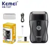 Afeitadora Reciprocante Kemei Km-T227 Rasuradora Eléctrica Transfronteriza Dispositivo Blanqueador Ultra Limpio Recortadora de Barba