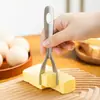 Dispensador de Mantequilla Cortador de Queso Bloque Almacenamiento Caja de Queso Herramienta para Queso y Mantequilla con Tapa para Congelar Refrigerador