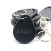 No. 3 Llavero de Identificación Tarjeta Blanca de Identificación 1326 1386 Tarjeta de Asistencia para Empleados de la Empresa Control de Acceso Tarjeta de Elevador 125KHZ