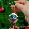 Colgante de Dragón de Acrílico Lindo de Dibujos Animados Nuevo Producto Transfronterizo Colgante para Árbol de Navidad Decoraciones Navideñas