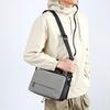 Bolsa de Ombro Simples Estilo Japonês Masculina Casual Horizontal Transversal Esportiva Moderna Bolsa para Fotos Bolsa Mensageira de Negócios Bolsa de Peito