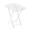 [Pronta Entrega] Mesa Dobrável de Acrílico Transparente Celebridade da Internet Casual Armazenamento de Cabeceira Quarto Pequena Mesa Lateral