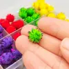 Material de huevas BLF 10MM con púas para atado de moscas equipo de pesca Luya cebo para pesca con mosca cebo artificial sistema de atado de moscas