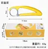Rebanador de Acero Inoxidable, Rebanador de Plátano, Rebanador de Jamón, Separador de Frutas, Herramienta para Cortar Plátano