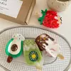 Nuevo Pasador de Ácido Acético Paleta Fruta Fresa Chocolate Pinza Pinza para el Cabello Dulce Tiburón Lindo Pinza Accesorios para el Cabello