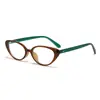 25 Modelos Nuevos de Gafas Pequeñas Transfronterizas Europeas y Americanas para Mujer, Gafas de Sol Cat-Eye de Gama Alta, Gafas de Sol Anti-UV para Hombre, Modernas