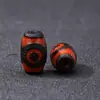 Vintage Material Viejo Nueve Ojos Dzi Cuentas Ágata Cuentas Sueltas Nueve Ojos Tres Ojos Noble Diente de Tigre Joyería Hecha a Mano Accesorios DIY Al por Mayor