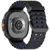 Adecuado para Samsung Galaxy Watch8 Reloj Pulsera Inteligente de Doble Botón con Correa de Silicona Antideslizante a la Moda