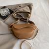 Bolsa de sela simples vintage feminina 2024 outono e inverno nova moda all-match alça de ombro larga bolsa crossbody de alta qualidade