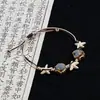 Jingdezhen Navidad Cerámica Cuerda Trenzada Pulsera Animales de Dibujos Animados Cuerda de Mano Joyería al por Mayor para Atracciones Turísticas Nicho Lujo Ligero