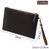 Bolsa de Couro Bovino de Primeira Camada para Computador, Pasta, Portátil, Bolsa com Zíper para Arquivos iPad, Estilo Vintage