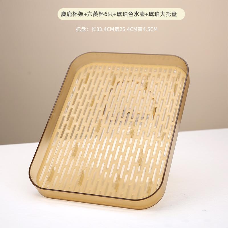 托盘琥珀色